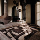 Spire Ember rug by Kelly Wearstler